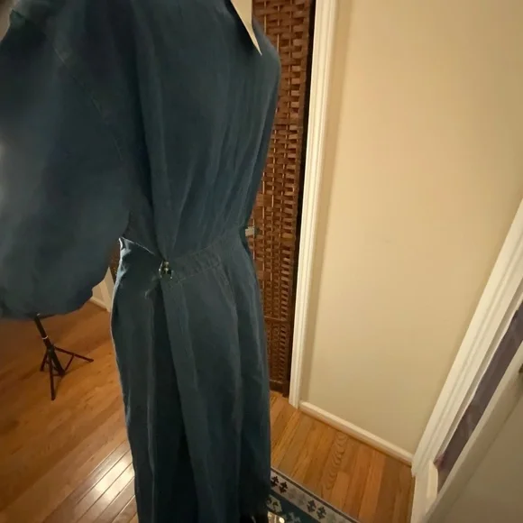 Ursime Denim Maxi Dress - Picture 5 of 9